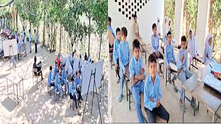 وارث آباد :پرائمری سکول میں بنیادی سہولیات کی شدید کمی