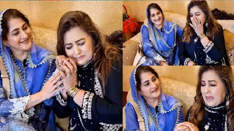 نشو بیگم بیٹی اداکارہ صاحبہ سے مل کر آبدیدہ ہوگئیں