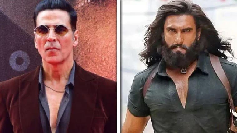 دھریندر میں رنویر سنگھ کا کردار  نہ ملنے پر اکشے کمار مایوس