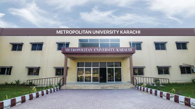 کراچی میٹروپولیٹن یونیورسٹی میں جدید لائبریری کا افتتاح