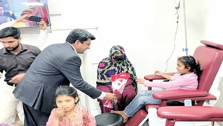 تھیلیسیمیا میں مبتلا بچوں کو فراہم کی  جانیوالی طبی سہولیات و انتقالِ خون  کے انتظامات کا تفصیلی جائزہ 