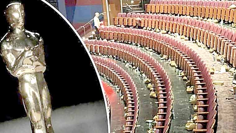 آسکرز کے بعد ہال کا حال دیکھ کر سوشل میڈیا پر تنقید