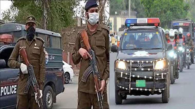 فیصل آباد میں سکیورٹی کیلئے 5 ہزار سے زائد اہلکار تعینات