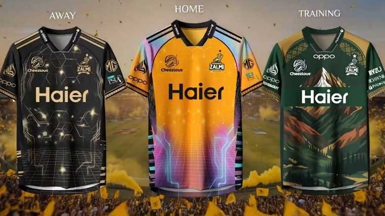 پی ایس ایل، پشاور زلمی نے  نئی کٹ کا ٹیزر جاری کردیا