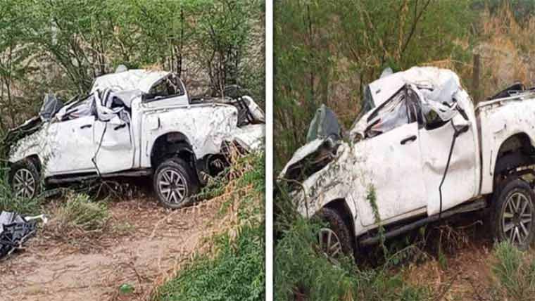 مولانا اسجد محمود کے سکواڈ کی گاڑی کو حادثہ، 2 رضا کار جاں بحق