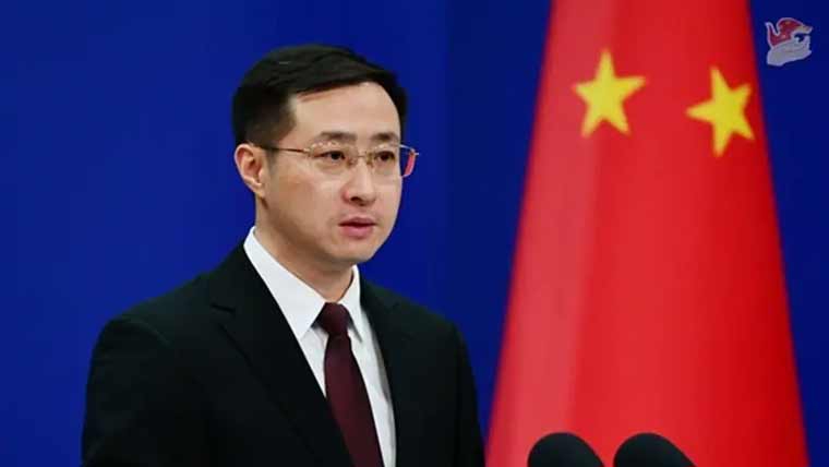 علی لاریجانی کی ہلاکت قابل  مذمت اور ناقابل قبول ہے  ترجمان چینی وزارت خارجہ 