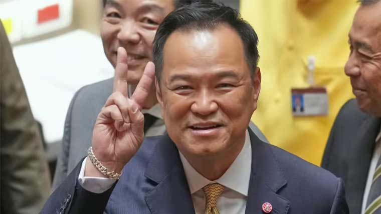  تھائی لینڈ :انوتن چرنویر وزیر اعظم  منتخب، سرحدی کشیدگی کا سامنا 