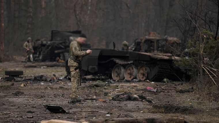 روس یوکرین جنگ، ہزاروں  لاشیں تاحال شناخت سے محروم