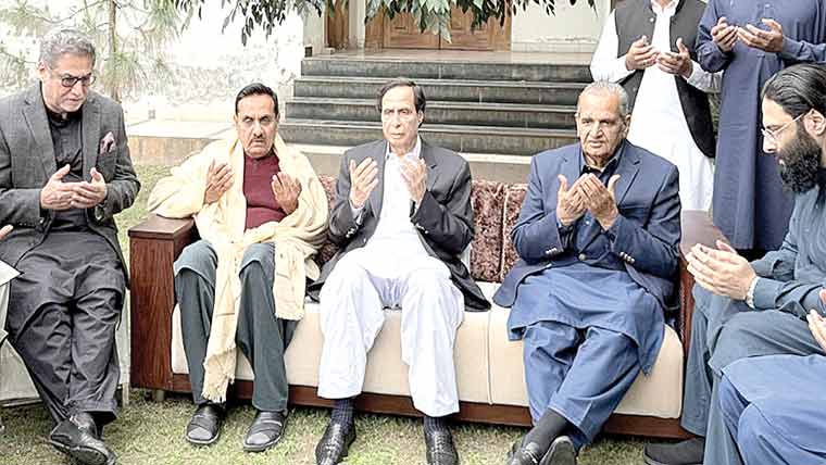 چودھری پرویز الٰہی کی ناصر وڑائچ  سے بھائی کی وفات پر تعزیت 