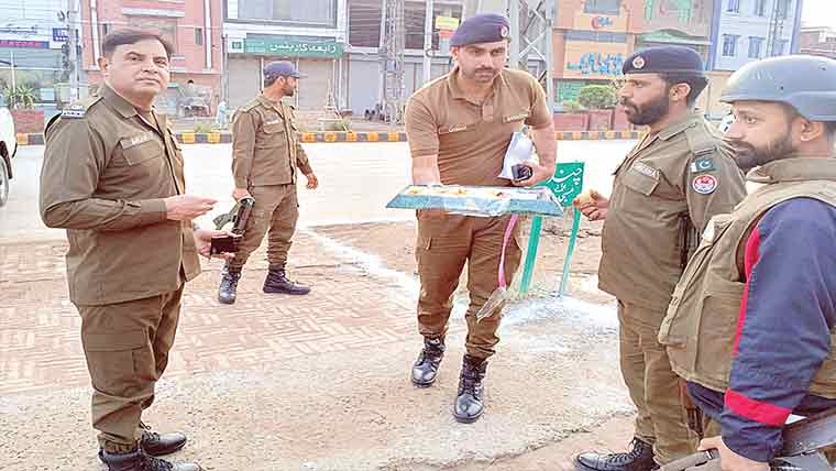  عید الفطر پر سکیورٹی کے انتہائی سخت انتظامات ، بھاری نفری تعینات رہی 