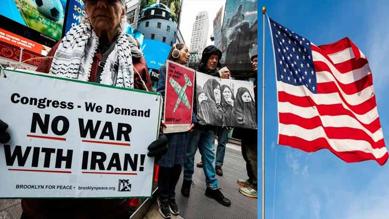 59فیصد امریکی ایران میں  جنگ کیخلاف ،65فیصدکو ٹرمپ  کے بڑا زمینی حملہ کرنے کایقین