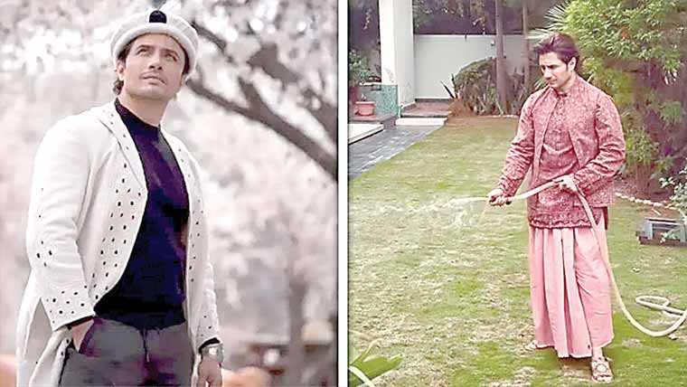 عید پر علی ظفر کا دھوتی لُک، ٹرولرز کے نشانے پر