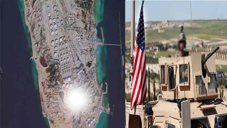 امریکا کی ایرانی جزیرے پر فوجی اتارنے کی منصوبہ بندی 