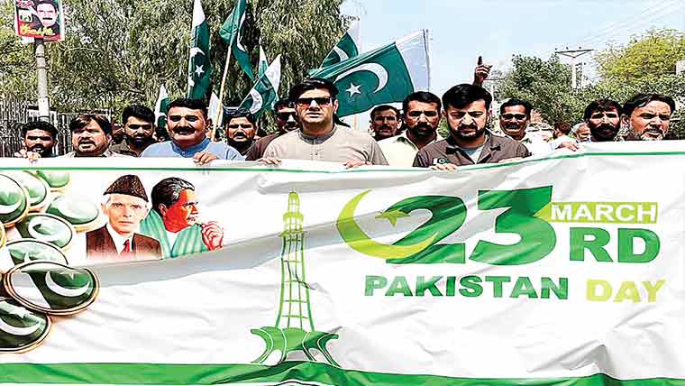 جڑانوالہ:یوم پاکستان پر تحصیل انتظامیہ،میونسپل کمیٹی کی ریلی