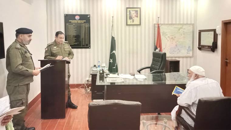 ایس ایس پی آپریشنز کی کھلی کچہری  درخواستوں پر فوری احکامات جاری 