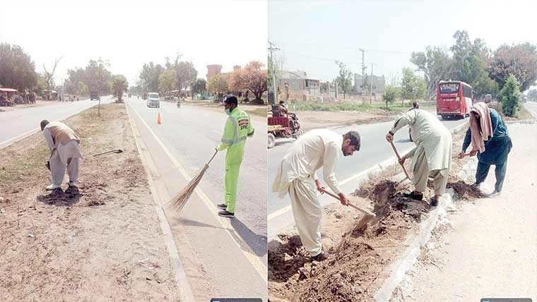 ڈیونا منڈی میں شجرکاری 
