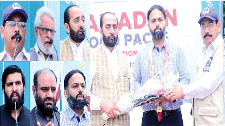 جڑانوالہ:الخدمت فاؤنڈیشن کامستحق خاندانوں میں راشن تقسیم 