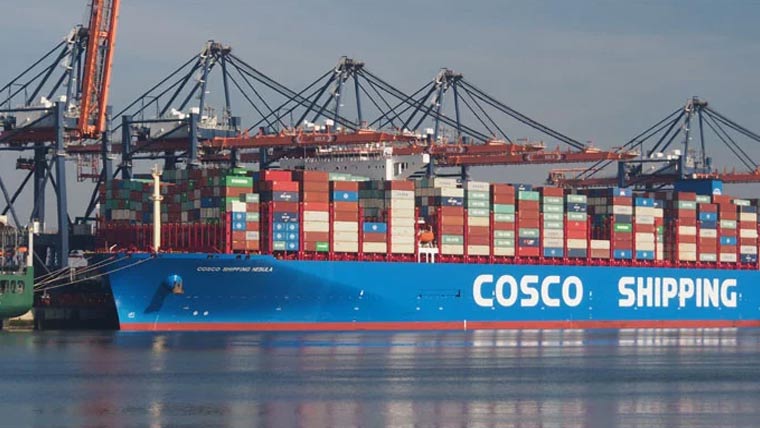 چینی شپنگ کمپنی نے خلیجی ممالک  کیلئے بکنگ دوبارہ شروع کر دی