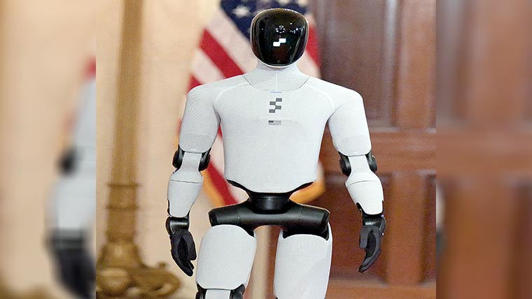  وائٹ ہاؤس میں  انسان نما روبوٹ