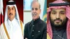 شہباز شریف کا سعودی ولی  عہد اور  امیر قطر سے رابطہ