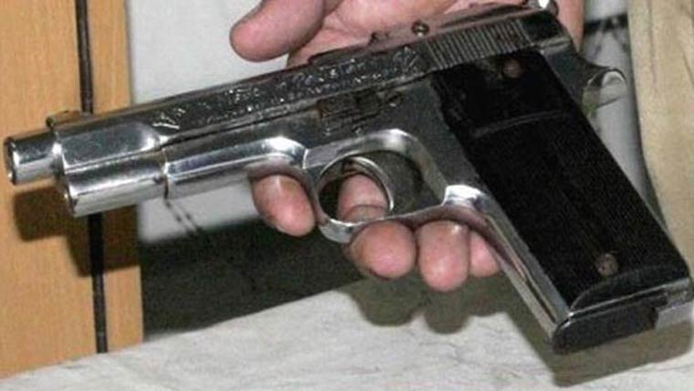 پولیس کی کارروائی، ملزم  گرفتار، اسلحہ برآمد