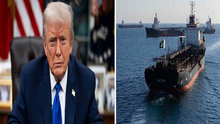 ایران نے 10 تیل برادر جہازوں کو گزرنے دیا، جن پر پاکستانی پرچم تھے، یہ ہمارے لیے تحفہ، مذاکرات اچھے چل رہے ہیں : ٹرمپ نے ایران کو مزید 10 روز دیدیئے 