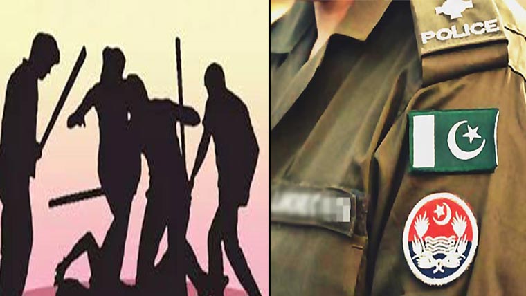 کاہنہ :پولیس تشدد سے شہری ہلاک، لواحقین کا احتجاج