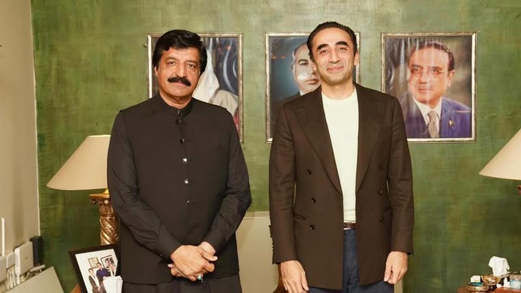 بلاول سے گورنر پنجاب کی ملاقات، سیاسی صورت حال پر تبادلہ خیال 
