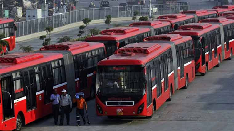 کفایت شعاری پروگرام :میٹرو بس سروس رات 9بجے معطل 