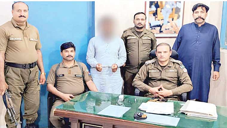 ٹھیکریوالا:مقدمہ قتل کا 11 سال سے مطلوب اشتہاری ملزم گرفتار 