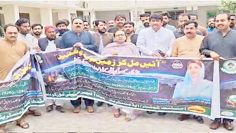 شورکوٹ:ارتھ آور منانے کیلئے میونسپل کمیٹی میں آگاہی واک 