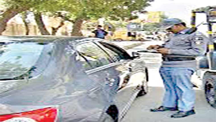  اوور لوڈنگ پر چالان