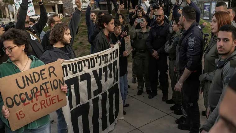 اسرائیل :ایران جنگ کیخلاف  مظاہرے ، متعدد افراد گرفتار