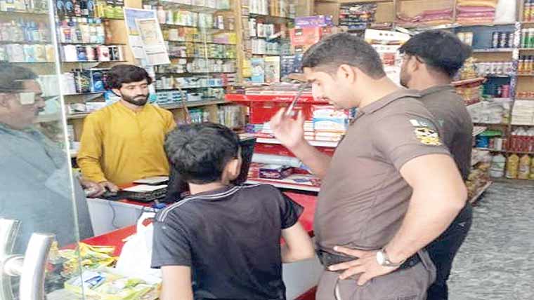 شورکوٹ :پیرا فورس کی کارروائیاں، گرانفروشوں پر جرمانے