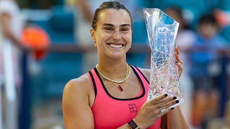  ارینا سبالینکا نے مسلسل دوسری  بار میامی اوپن ٹینس ٹائٹل جیت لیا
