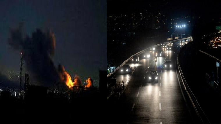 امریکی و اسرائیلی حملے ،تہران  اور البرز میں بجلی منقطع