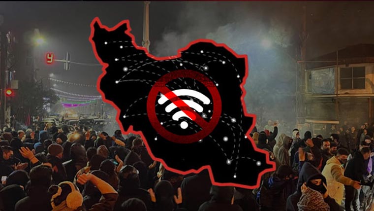 ایران میں جنگ کے بعد انٹرنیٹ  بلیک آؤٹ کے 30 روز مکمل 