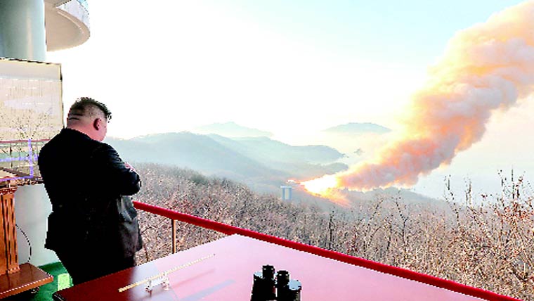 شمالی کوریا :بین البراعظمی میزائل کے راکٹ انجن کا تجربہ 