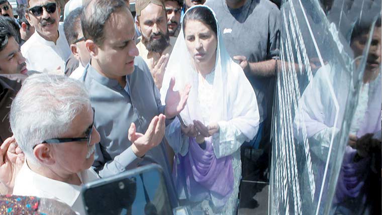  مرزا آدم خان روڈ کی تعمیر و بحالی منصوبے کا سنگ بنیاد 