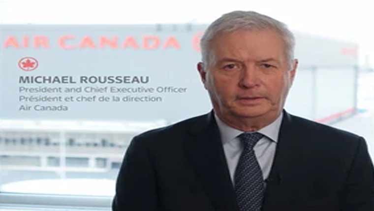  دونوں سرکاری زبانوں میں تعزیت نہ  کرنے پر ایئر کینیڈا کا سی ای او سبکدوش 