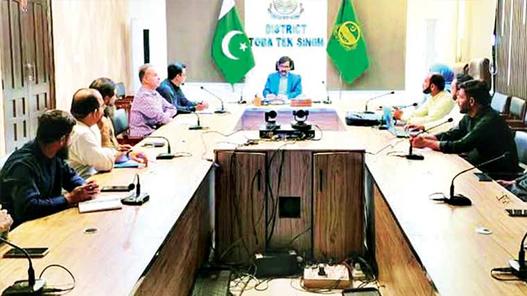  ٹو بہ ٹیک سنگھ میں انسدادِ ڈینگی اقدامات تیز کرنیکی ہدایت