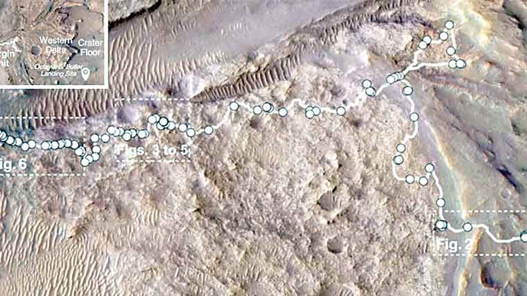مریخ کی گہرائیوں میں چھپا قدیم دریائی نظام دریافت