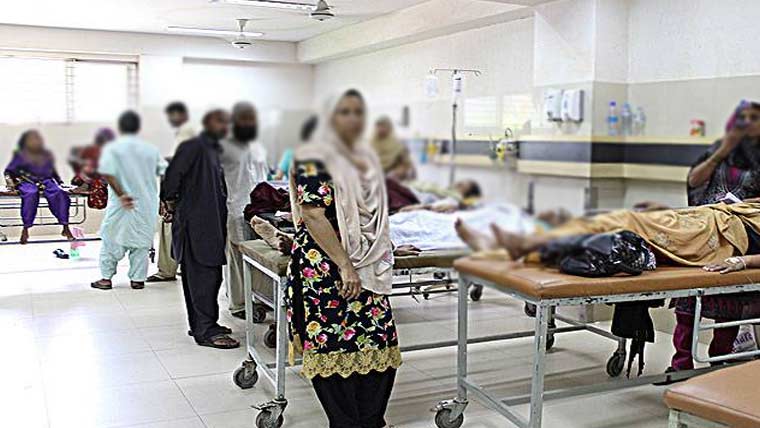  پیسی ہسپتالوں میں ادویات ، مشینری کی کمی ، مریض پریشان 