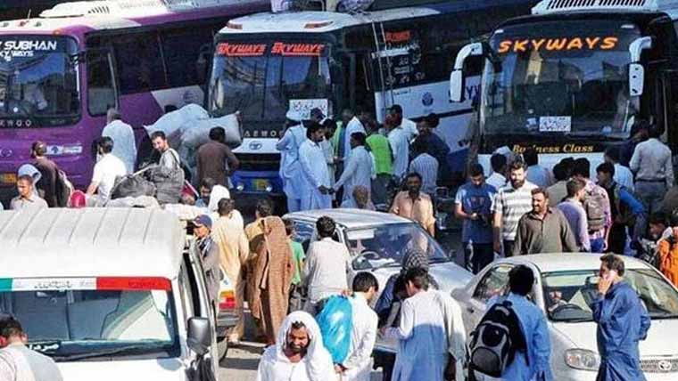  پنجاب حکومت نے ٹرانسپورٹ کرایوں میں اضافہ ر کوا دیا 