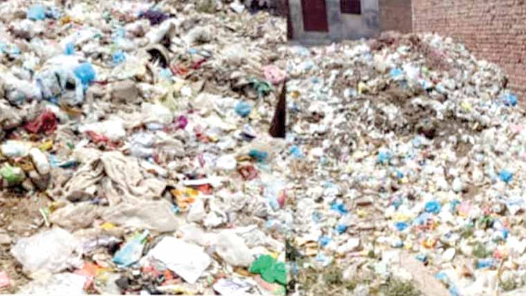  سدھار کے بیشتر علاقوں میں صفائی کی صورتحال ابتر ،عملہ غائب