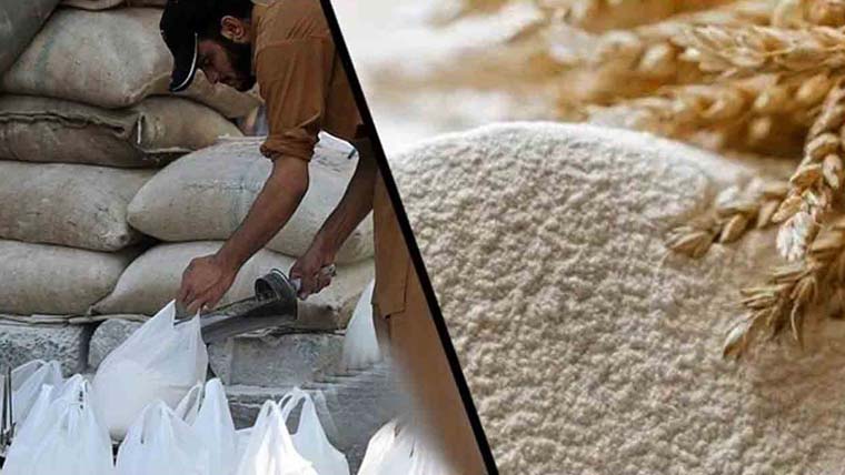 نئی  گندم مارکیٹ  میں  آنے کے  باوجود20کلو آٹے  کا  تھیلا200روپے  تک  مہنگا