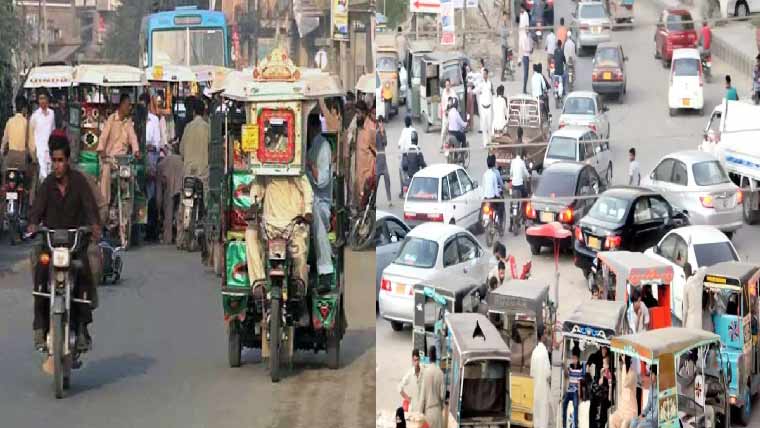کامونکے :رکشوں کی بھرمار ‘ ٹریفک نظام درہم برہم 