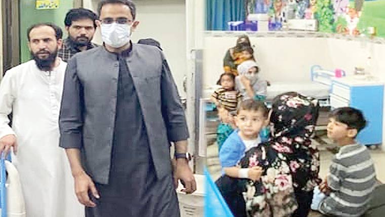 ڈپٹی کمشنر کادورہ تحصیل ہسپتال وزیر آ باد،سہولیات کا جائزہ 