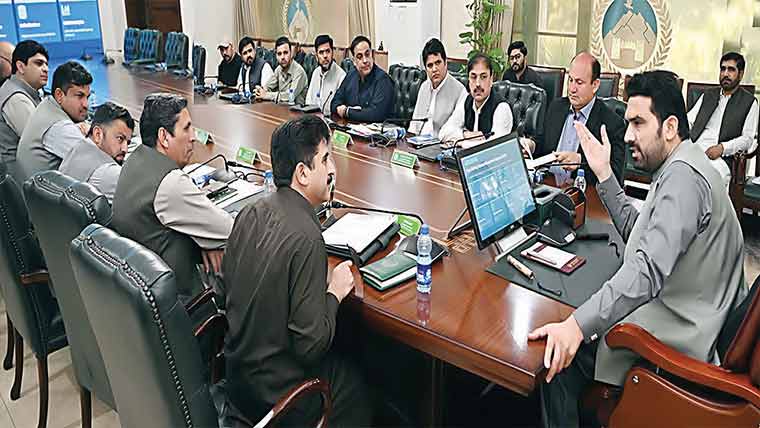 وزیر اعلیٰ پختونخوا نے ڈیجیٹل لائسنس مینجمنٹ سسٹم کا افتتاح کر دیا