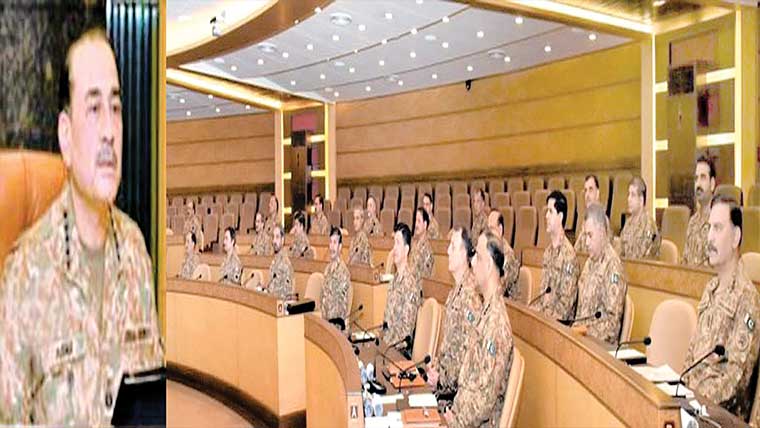 معرکہ حق عوام، حکومت اور افواج کے درمیان غیر متزلزل ہم آہنگی کی علامت : فیلڈ مارشل: بھارت کو پیغام : قوم متحد مظبوط اور تیار: کور کمانڈرز کا نفرنس